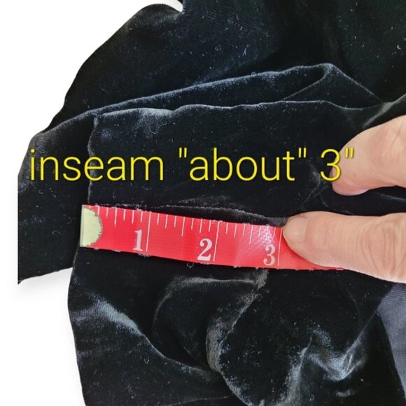 Revolve INTERMIX black velvet blouson sleeve romper by size 0 NWT black tie - Picture 10 of 14